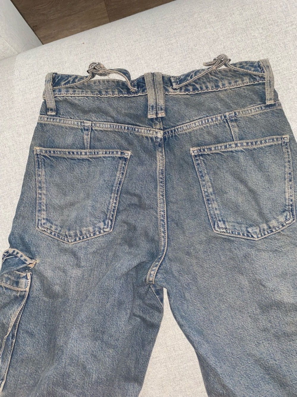 Zara Cargo Jeans - Rugged Utility Style - Picture 5 of 5